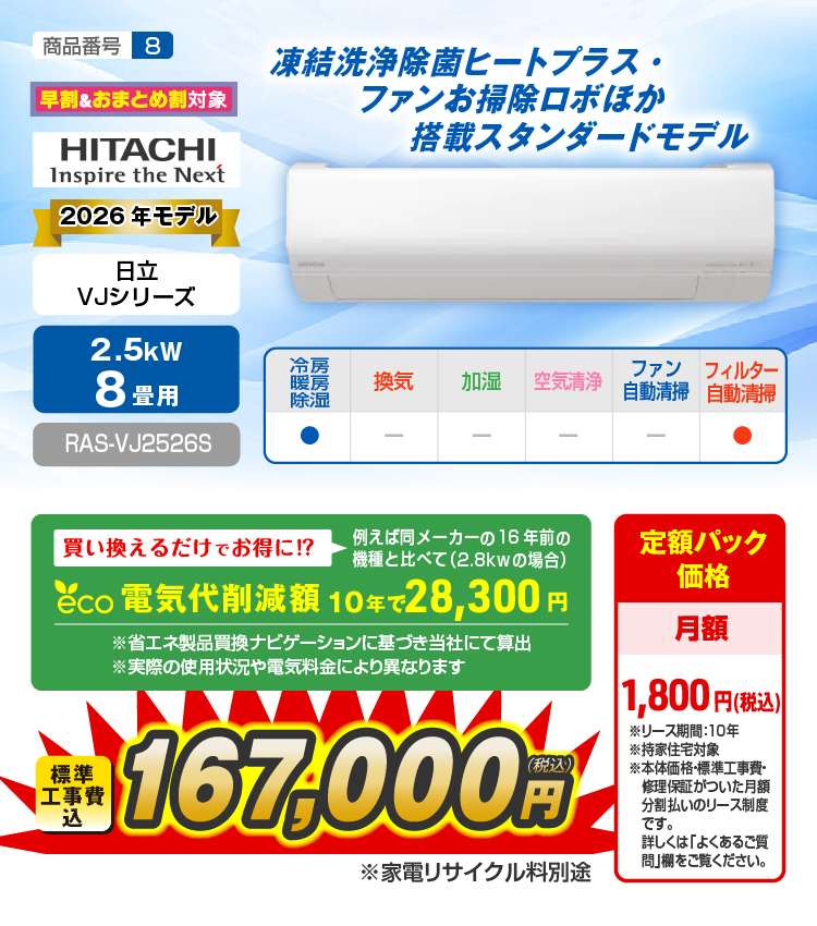 エアコン性能紹介