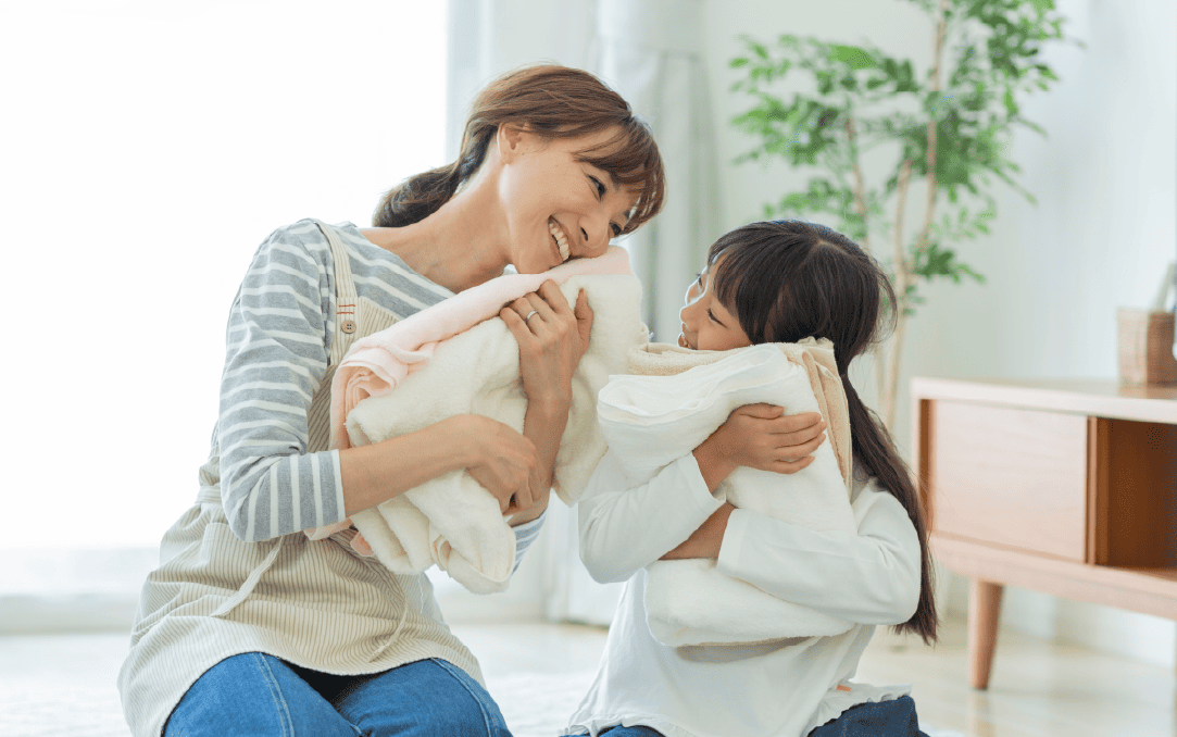 子どもの運動着も翌日までにばっちり乾燥