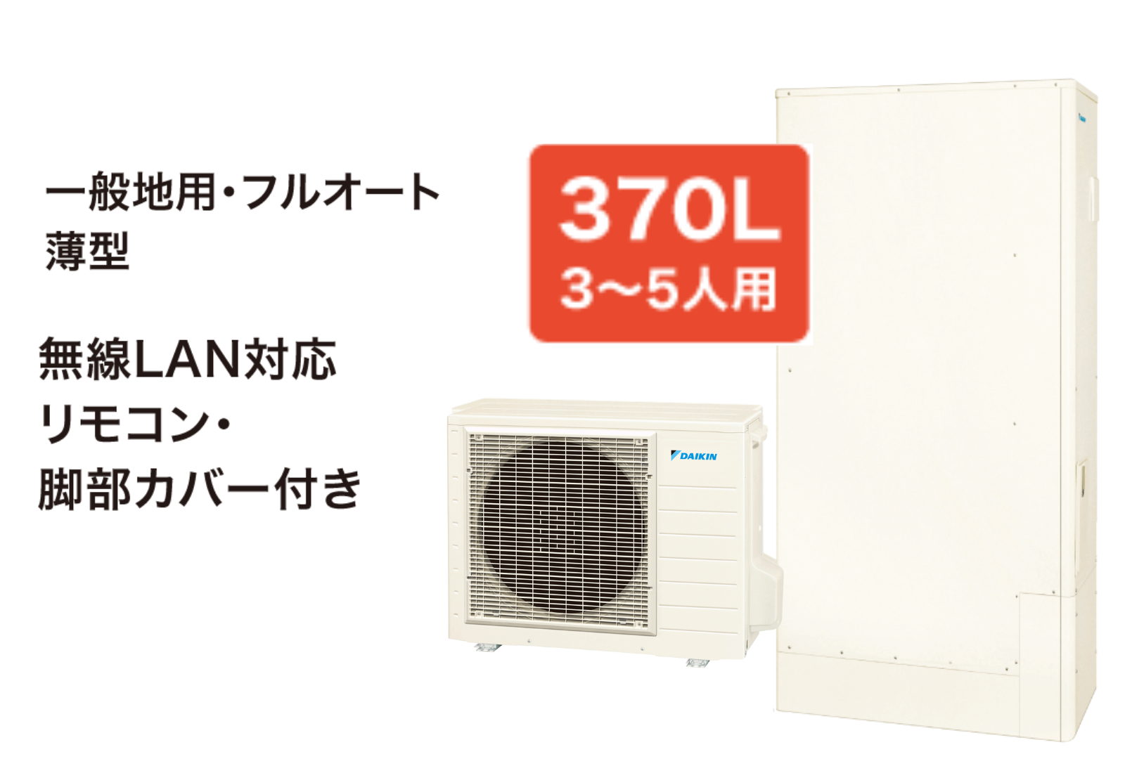 ダイキンEQA37ZFTV　薄型